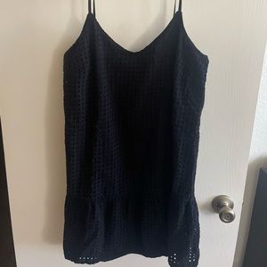 Vans Black Eyelet Dress